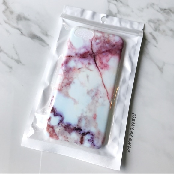 RESTOCKED IPhone 7/8/7+/8+ SOFT TPU Marble Case - Picture 5 of 7
